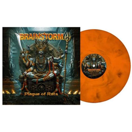 Виниловая пластинка Brainstorm - Plague Of Rats (Indian Sun Marbled Vinyl LP)