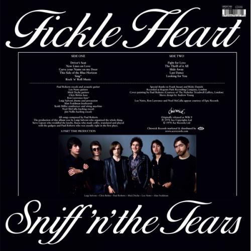 Виниловая пластинка Sniff ’N’ The Tears - Fickle Heart (Black Vinyl LP)