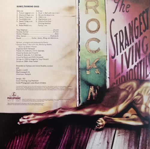 Виниловая пластинка David Bowie - Diamond Dogs (Half Speed) (Limited Edition, Black Vinyl LP)