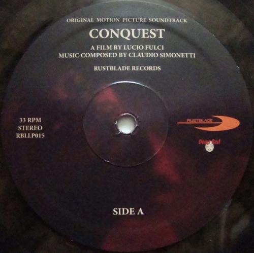 Виниловая пластинка Саундтрек - Conquest (Claudio Simonetti) (Coloured Vinyl LP)