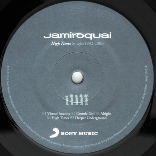 Виниловая пластинка Jamiroquai - High Times: Singles 1992-2006 (180 Gram Black Vinyl 2LP)