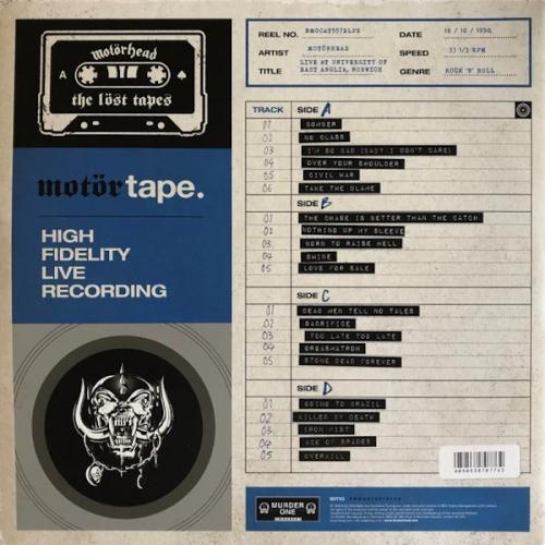 Виниловая пластинка Motorhead - The Lost Tapes Vol. 2 Live In Norwich 1998 (2LP)