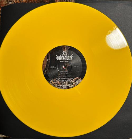 Виниловая пластинка Thy Art Is Murder - Human Target  (Yellow Vinyl LP)