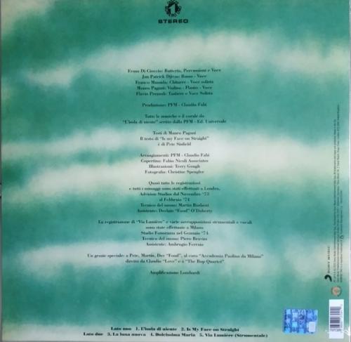 Виниловая пластинка Premiata Forneria Marconi - L'Isola Di Niente (Limited Green Vinyl LP)