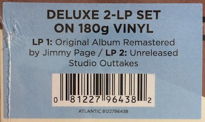 Виниловая пластинка WM Led Zeppelin Led Zeppelin Ii (Deluxe Edition/180 Gram/Trifold/Remastered)