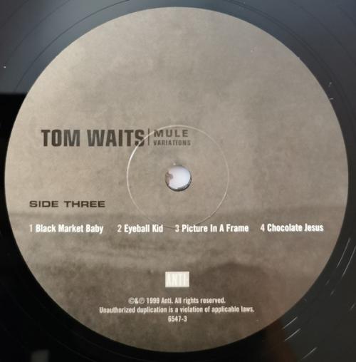 Виниловая пластинка Tom Waits - Mule Variations (Black Vinyl 2LP)