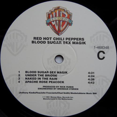 Виниловая пластинка WM Red Hot Chili Peppers Blood Sugar Sex Magik (180 Gram/Remastered)