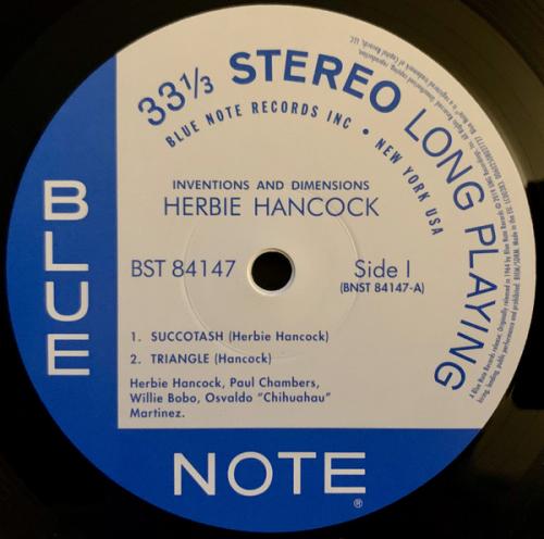 Виниловая пластинка Herbie Hancock, Inventions & Dimensions