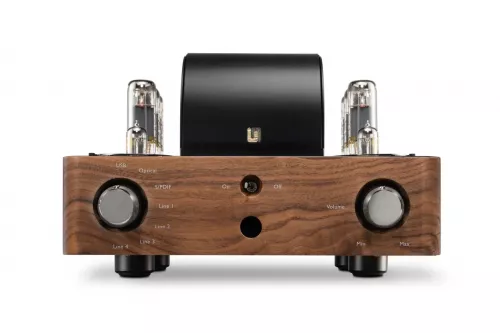 Интегральный ламповый усилитель Unison Research S6 Black Edition Walnut