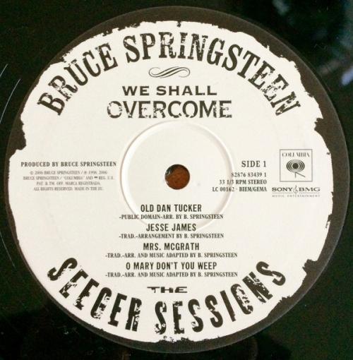 Виниловая пластинка Sony Bruce Springsteen We Shall Overcome: The Seeger Sessions (180 Gram Black Vinyl)
