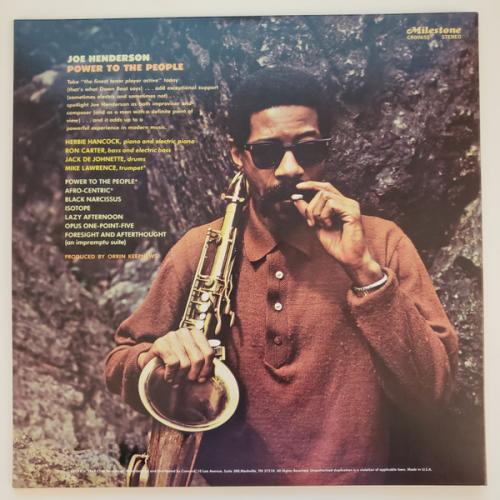 Виниловая пластинка Joe Henderson - Power To The People (Black Vinyl LP)
