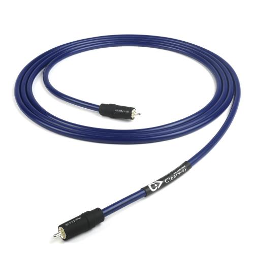 Кабель межблочный аудио Chord Company ClearwayX 1RCA to 1RCA Sub 4m