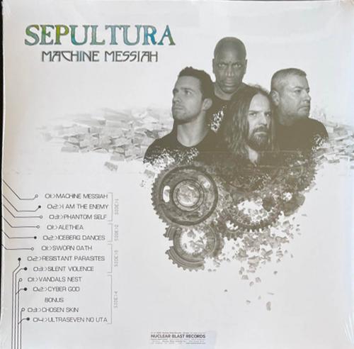 Виниловая пластинка Sepultura - Machine Messiah (Ruby Red Marbl Vinyl 2LP)