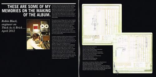 Виниловая пластинка PLG Jethro Tull Thick As A Brick (180 Gram/+Booklet)