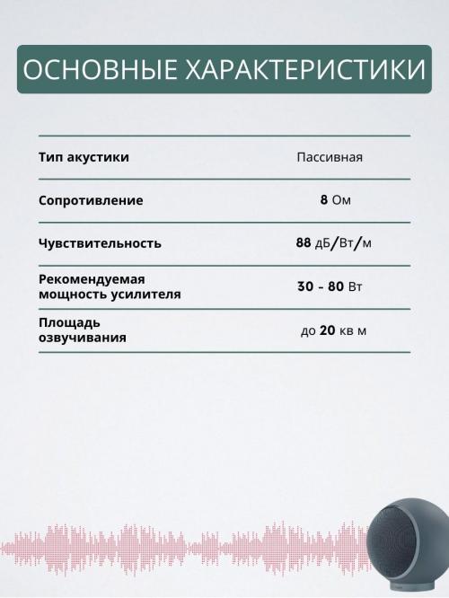 Полочная акустика Elipson Planet M 2.0 Neptun Stone