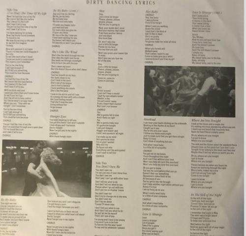 Виниловая пластинка Sony Ost Dirty Dancing (180 gram)