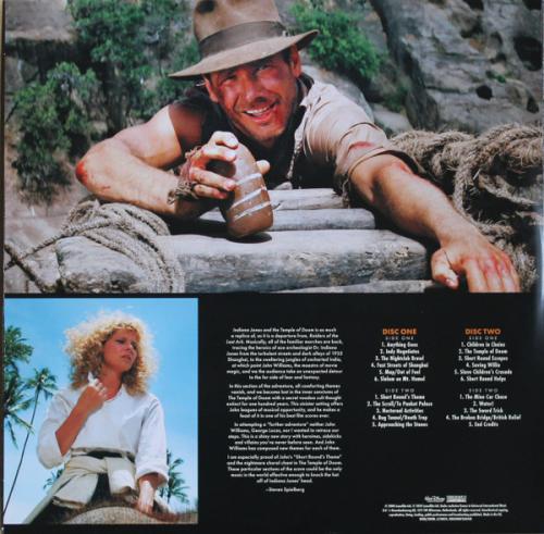 Виниловая пластинка OST - Indiana Jones And The Temple Of Doom (John Williams) (Black Vinyl 2LP, Limited Edition)