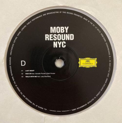 Виниловая пластинка Moby - Resound NYC (Limited Edition Crystal Clear Vinyl 2LP)