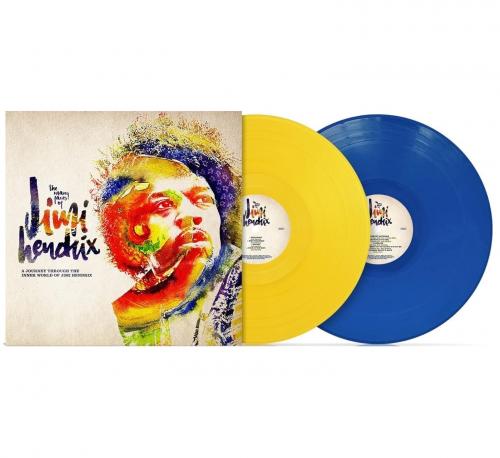 Виниловая пластинка Various Artists - The Many Faces Of Jimi Hendrix (Yellow / Blue Marbled Vinyl 2LP)