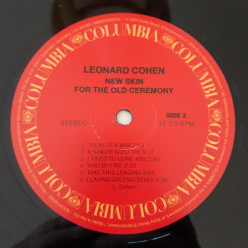 Виниловая пластинка Leonard Cohen NEW SKIN FOR THE OLD CEREMONY