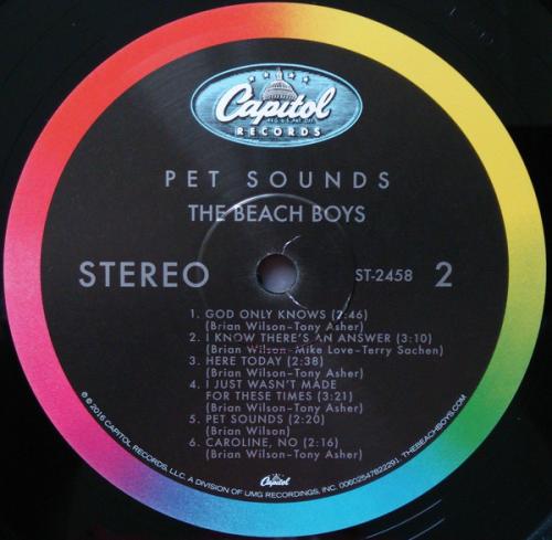 Виниловая пластинка The Beach Boys, Pet Sounds (Stereo / 180g Vinyl)