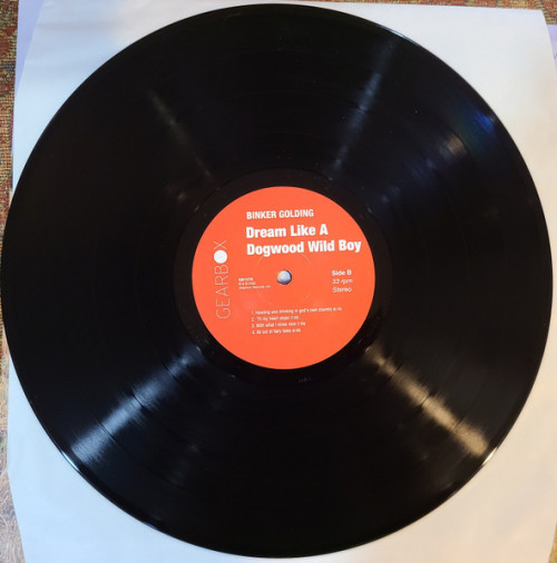 Виниловая пластинка Binker Golding - Dream Like A Dogwood Wild Boy (Black Vinyl LP)