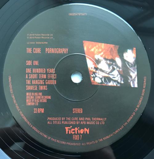 Виниловая пластинка The Cure, Pornography (2016 Reissue / Black Vinyl)