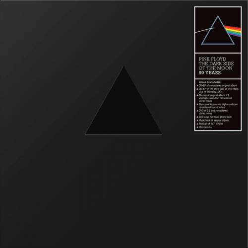 Виниловая пластинка PINK FLOYD - Dark Side Of The Moon (50Th Anniversary) (2LP+2CD+2BR+DVD+2LP7")