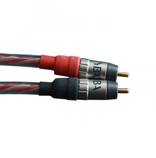 Кабель межблочный YBA Glass RCA 1.23m