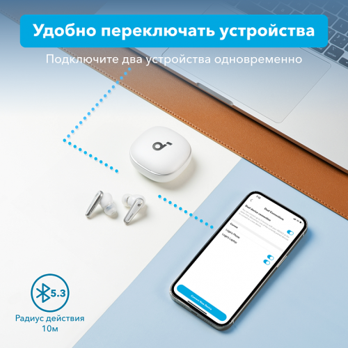 Наушники Soundcore Liberty 4 A3953 Blue
