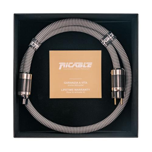 Силовой кабель Ricable Invictus Power Reference C19-Schuko 1,5 m