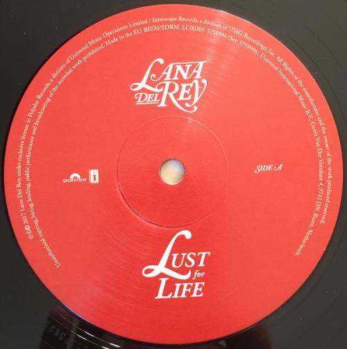 Виниловая пластинка Del Rey, Lana, Lust For Life