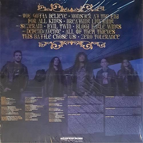 Виниловая пластинка Anthrax - For All Kings (Transparent Orange Vinyl 2LP)