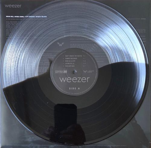 Виниловая пластинка Weezer, Weezer (BLACK Album) (Limited Clear/Black Vinyl)