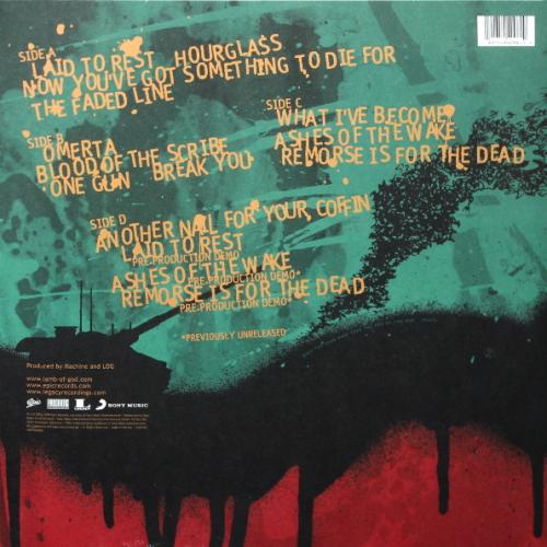 Виниловая пластинка Lamb Of God, Ashes Of The Wake (15TH Anniversary) (Black Vinyl)