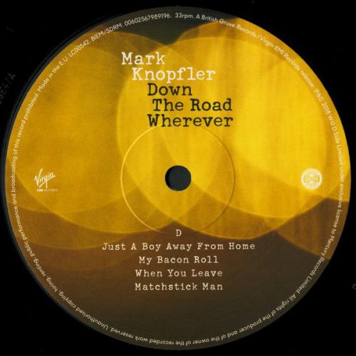 Виниловая пластинка Knopfler, Mark, Down The Road Wherever