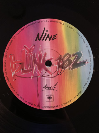 Виниловая пластинка Blink-182, Nine (Black Vinyl/Gatefold)