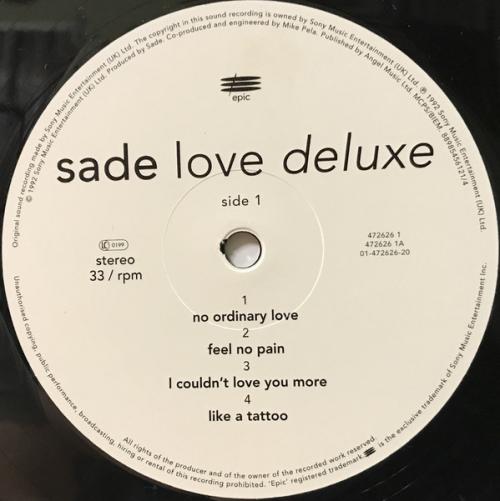 Виниловая пластинка Sade ‎– This Far