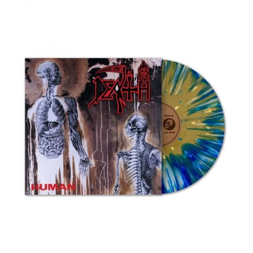 Виниловая пластинка Death - Human (Bone White, Blue Jay And Metallic Gold Vinyl LP)