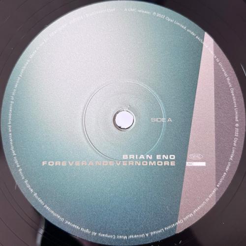 Виниловая пластинка Brian Eno - Foreverandevernomore (Black Vinyl LP)