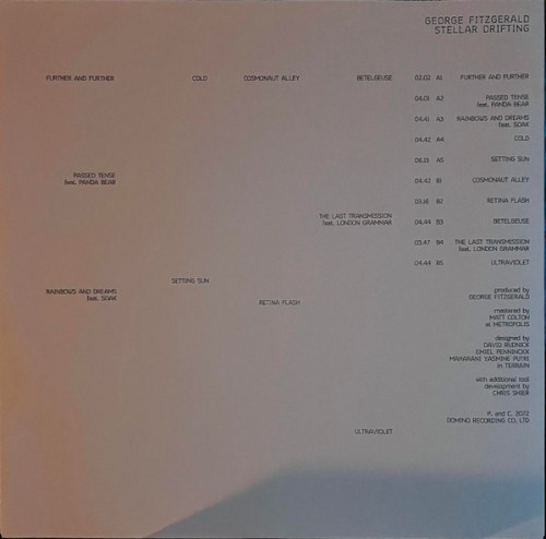 Виниловая пластинка George Fitzgerald - Stellar Drifting (Black Vinyl LP)