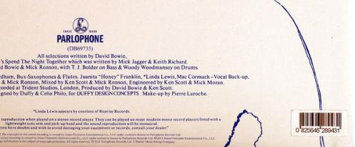 Виниловая пластинка PLG David Bowie Aladdin Sane (180 Gram/Gatefold/Remastered)