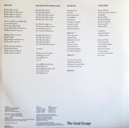Виниловая пластинка PLG Blur The Great Escape (180 Gram/Gatefold)