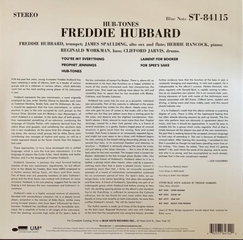 Виниловая пластинка Hubbard, Freddie, Hub-Tones
