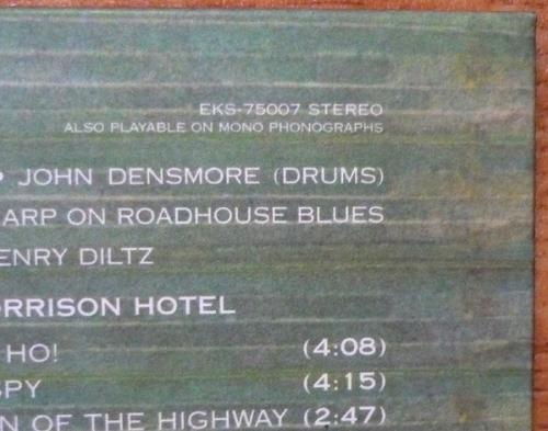 Виниловая пластинка WM The Doors Morrison Hotel (Stereo) (180 Gram/Gatefold/Remastered)