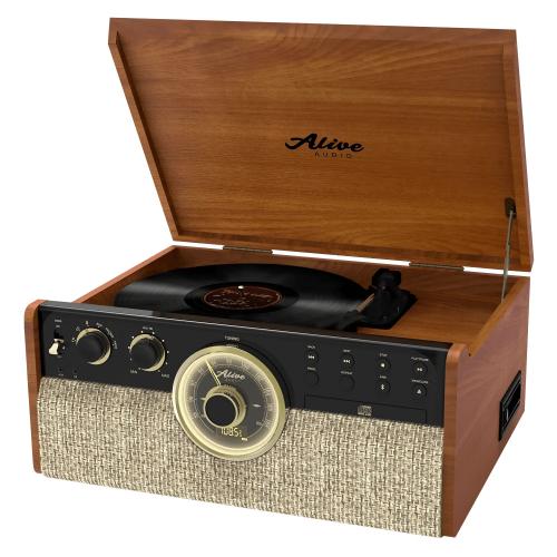 Проигрыватель винила Alive Audio Great Gatsby Light Wood