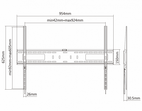 Кронштейн для телевизора Digis DSM-P1096F
