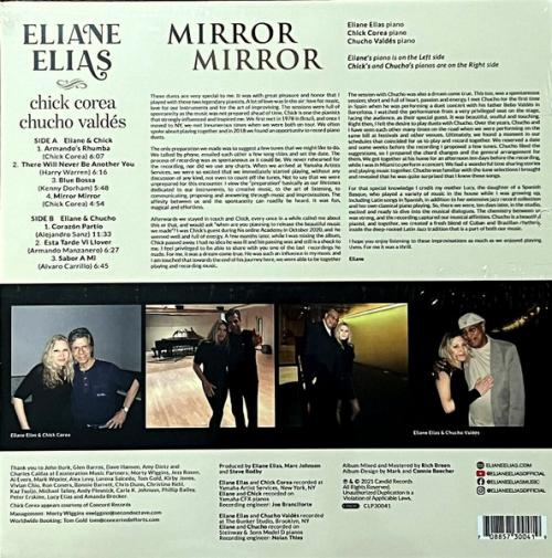 Виниловая пластинка Eliane Elias - Mirror Mirror (Black Vinyl LP)