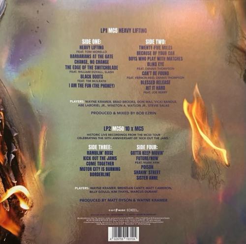 Виниловая пластинка MC5 - Heavy Lifting/ MC50 Live (Black Vinyl 2LP)