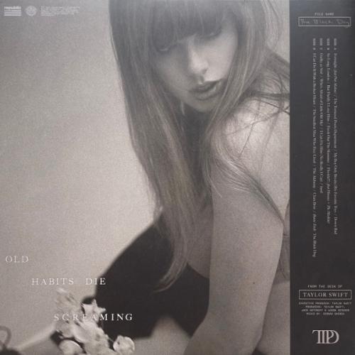 Виниловая пластинка Taylor Swift - The Tortured Poets Department  (alternative artwork) (Limited Charcoal Vinyl 2LP, Bonus Track 'Black Dog')